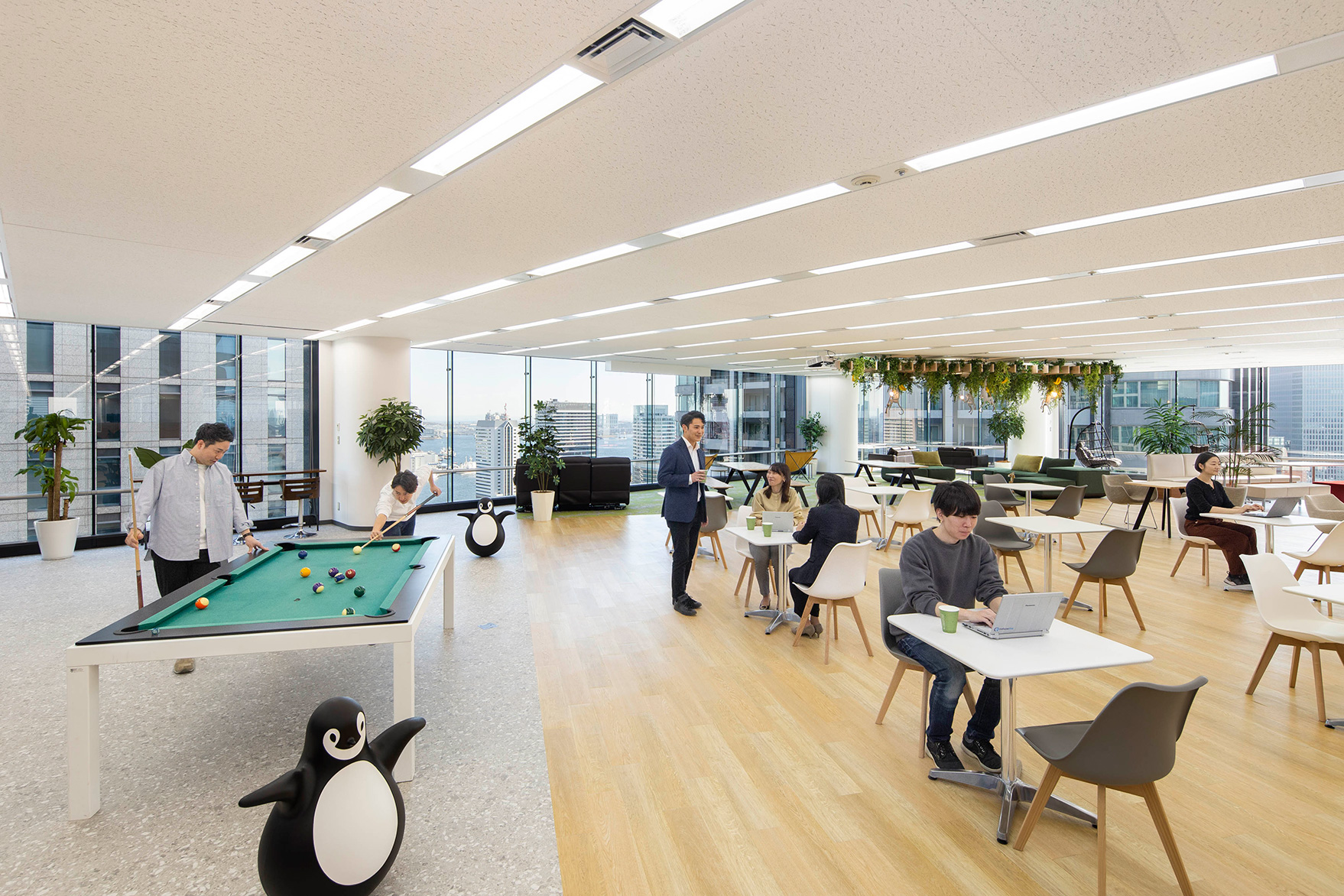 The refresh room